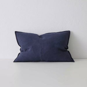 Como Ocean 40x60cm Stonewash European Linen Cushion - Cotier Classiqué